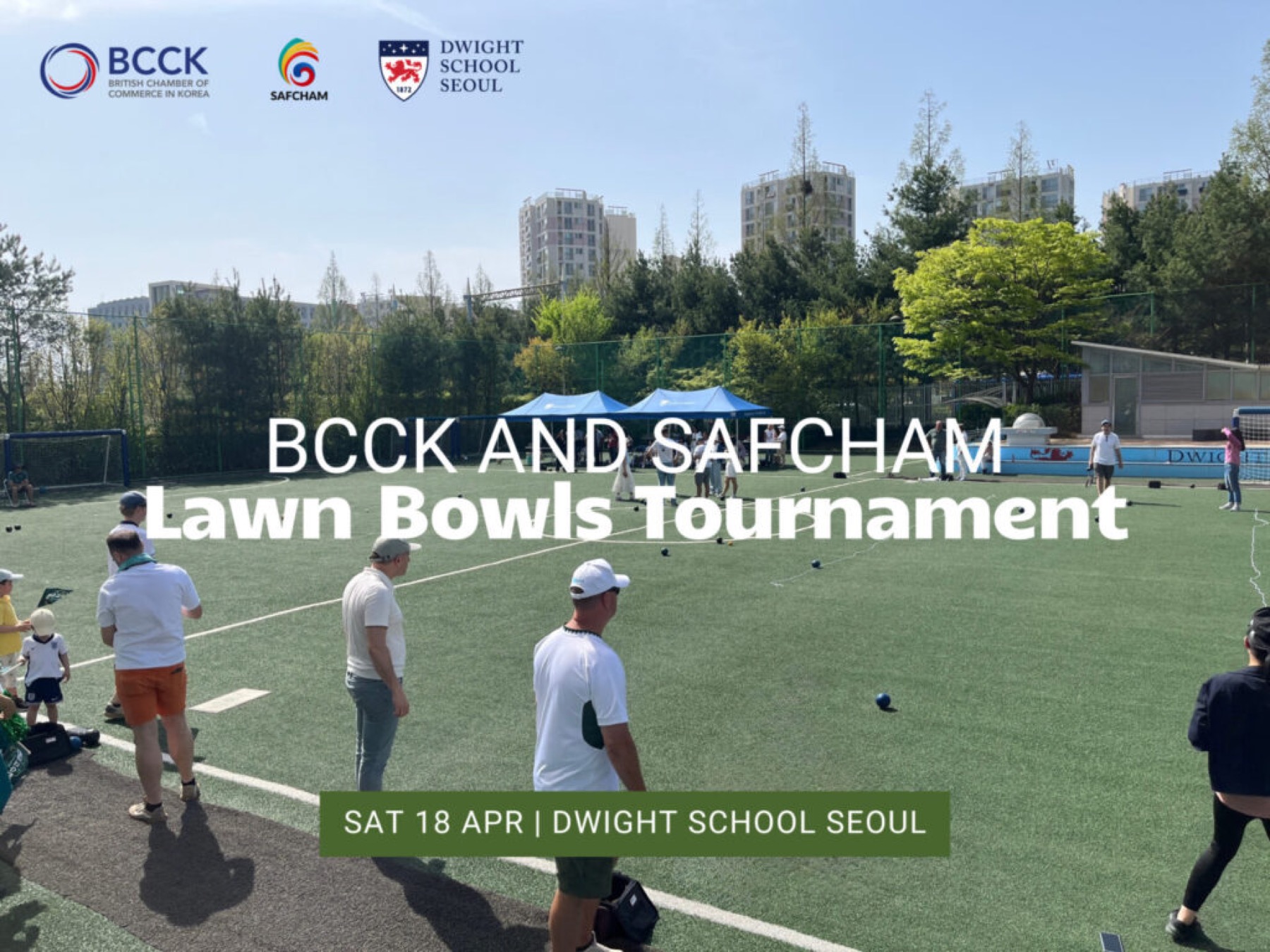The Lawn Bowls Tournament at Dwight School Seoul