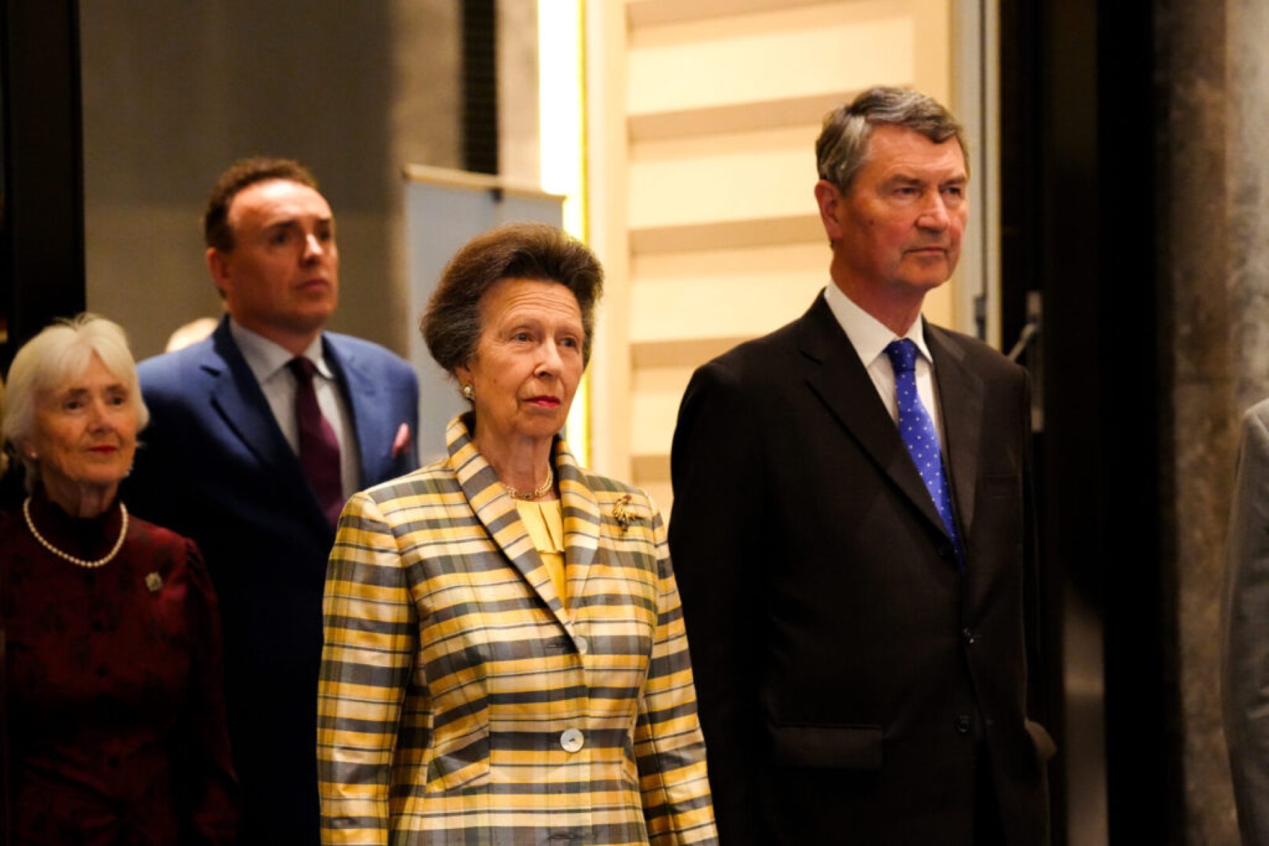 HRH The Princess Royal with Vice Admiral Sir Timothy Laurence at the UK-Korea Friendship Reception in Seoul